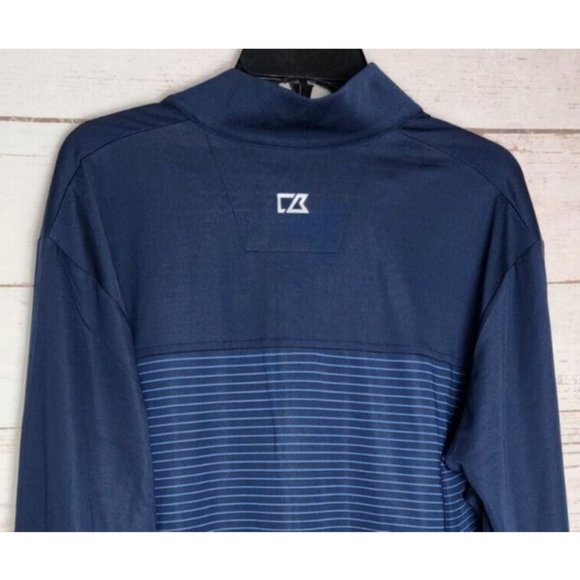 Cutter & Buck XL CB DryTec 50 UPF Plus 1/4 Zip Turner Brothers Embroidered Shirt - Picture 11 of 15